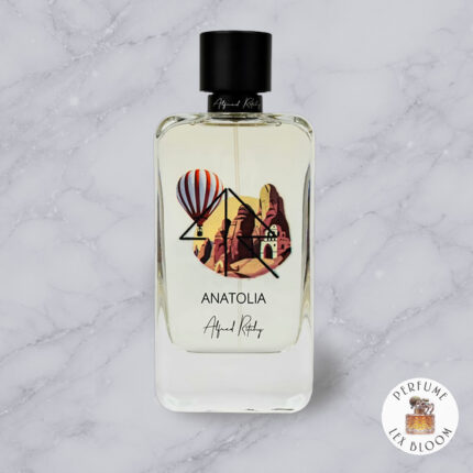 Buy Anatolia by Alfred Ritchy- bottle on a marble background, Perfume Lex Bloom store. bottle on a light marble background