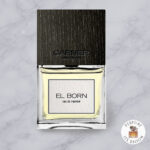 Buy El Born by Carner Barcelona - bottle on a marble background, Perfume Lex Bloom store. bottle on a light marble background