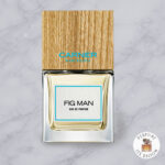 Buy Fig Man by Carner Barcelona - bottle on a marble background, Perfume Lex Bloom store. bottle on a light marble background