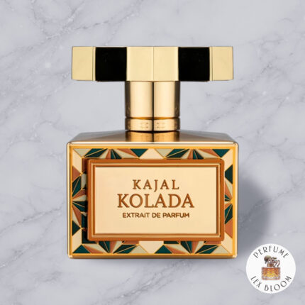 Buy Kolada by Kajal Extrait de perfume - bottle on a marble background, Perfume Lex Bloom store. bottle on a light marble background
